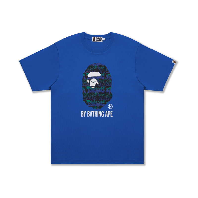 【代購】A BATHING APE Graffiti Pattern By Bathing Ape Tee