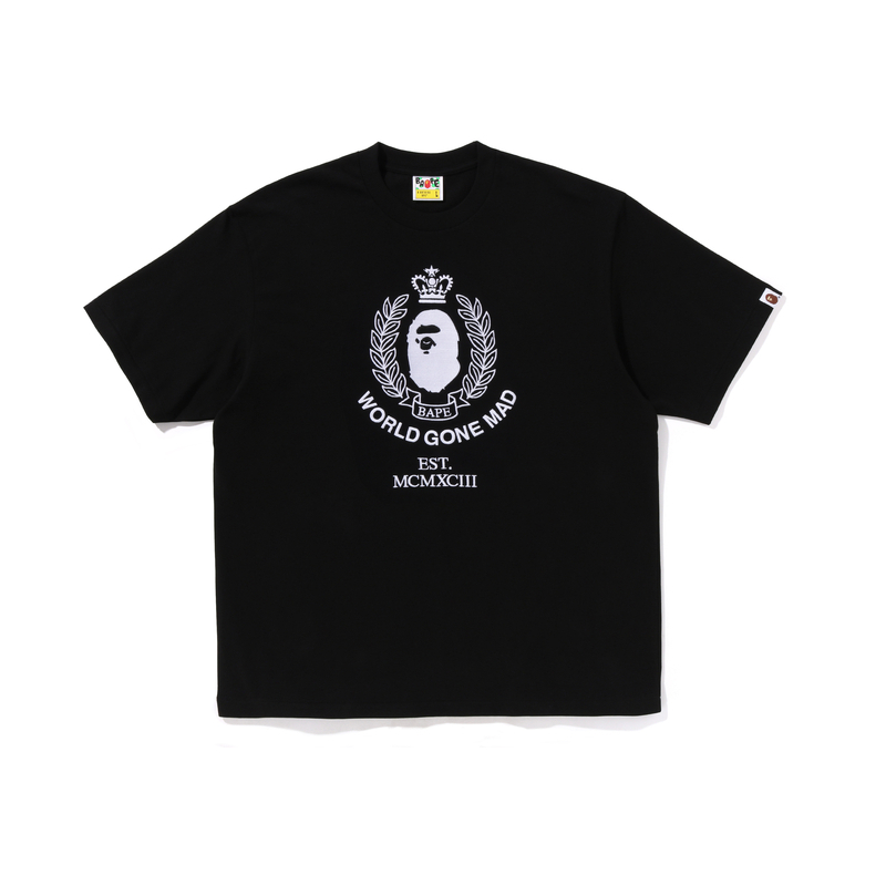 【代購】A BATHING APE Crest College Logo Relaxed Fit Tee
