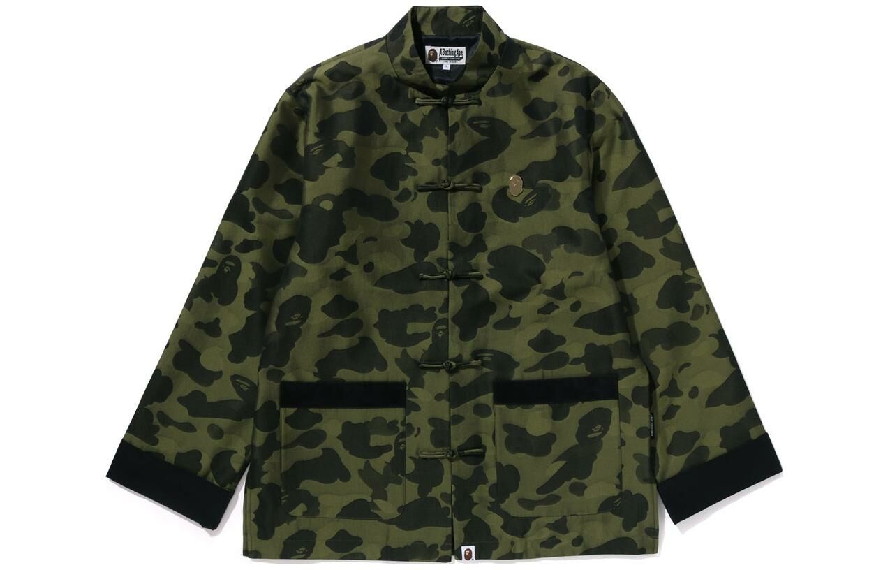 【代購】A BATHING APE 1st Camo Brocade China Jacket