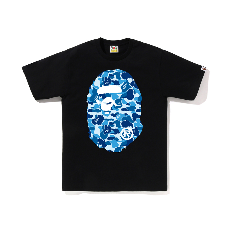 【代購】A BATHING APE Reflector Abc Big Ape Head Tee