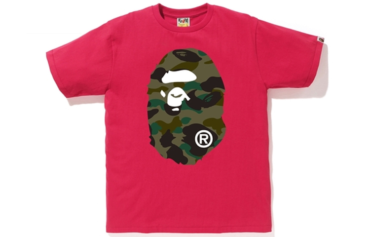 【代購】A BATHING APE 1st Camo Big Ape Head Tee
