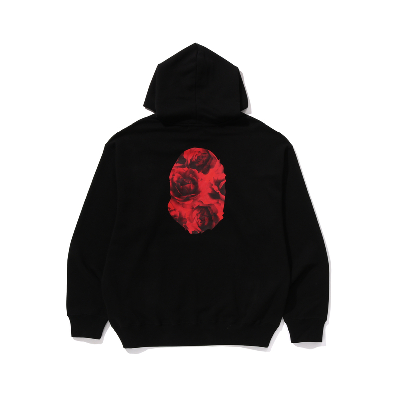 【代購】A BATHING APE Floral Solid Camo Ape Head Relaxed Fit Pullover Hoodie