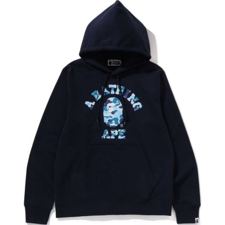 【代購】A BATHING APE Abc Camo College Pullover Hoodie