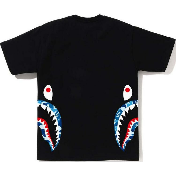 【代購】A BATHING APE Abc Camo Side Shark Tee