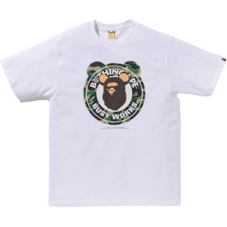 【代購】A BATHING APE X Medicom Toy Abc Camo Bear Milo Tee