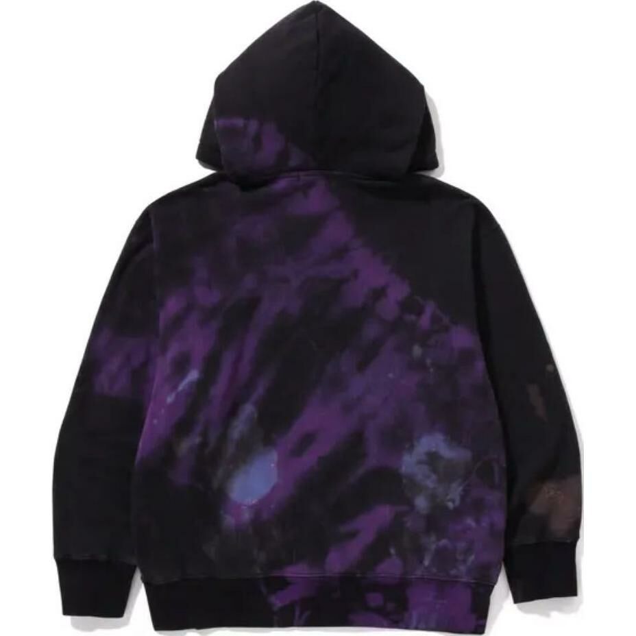 【代購】A BATHING APE Tie Dye College Relaxed Fit Pullover Hoodie