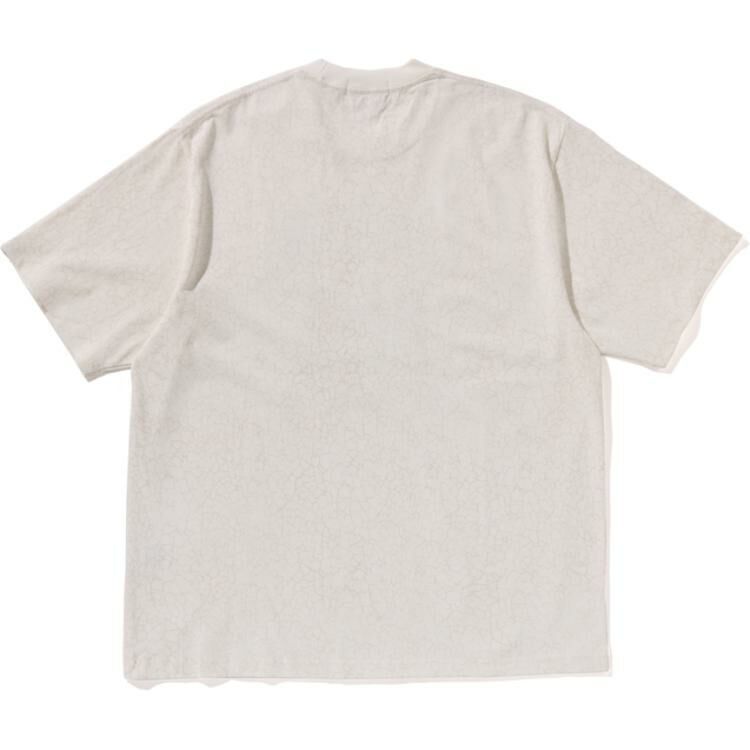 【代購】A BATHING APE Crack Print Pattern Logo Relaxed Fit Tee