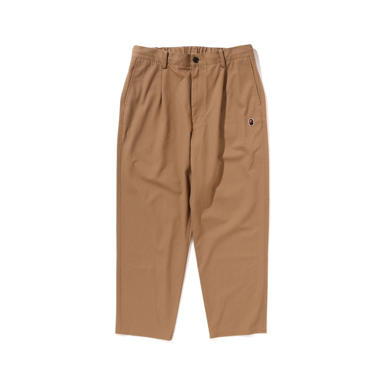 【代購】A BATHING APE Embroidered Simple Solid Color Casual Pants Men's