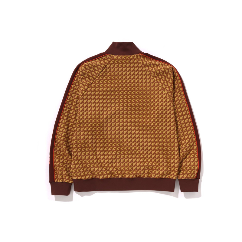 【代購】A BATHING APE Sta Houndstooth Jacquard Track Jacket