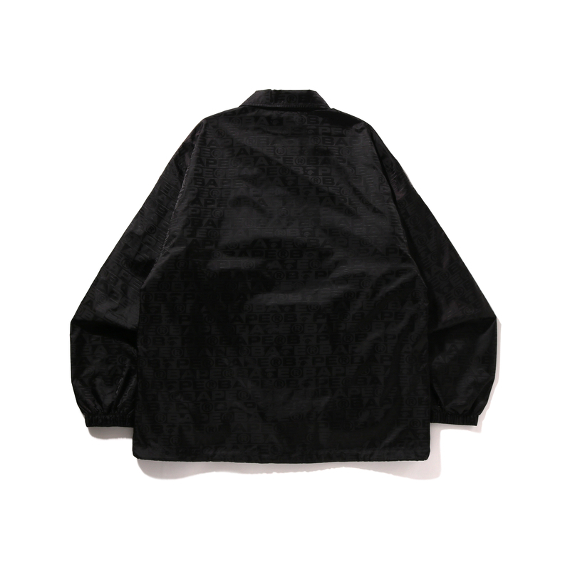 【代購】A BATHING APE Lux Sport Pattern Jacquard Nylon Coach Jacket