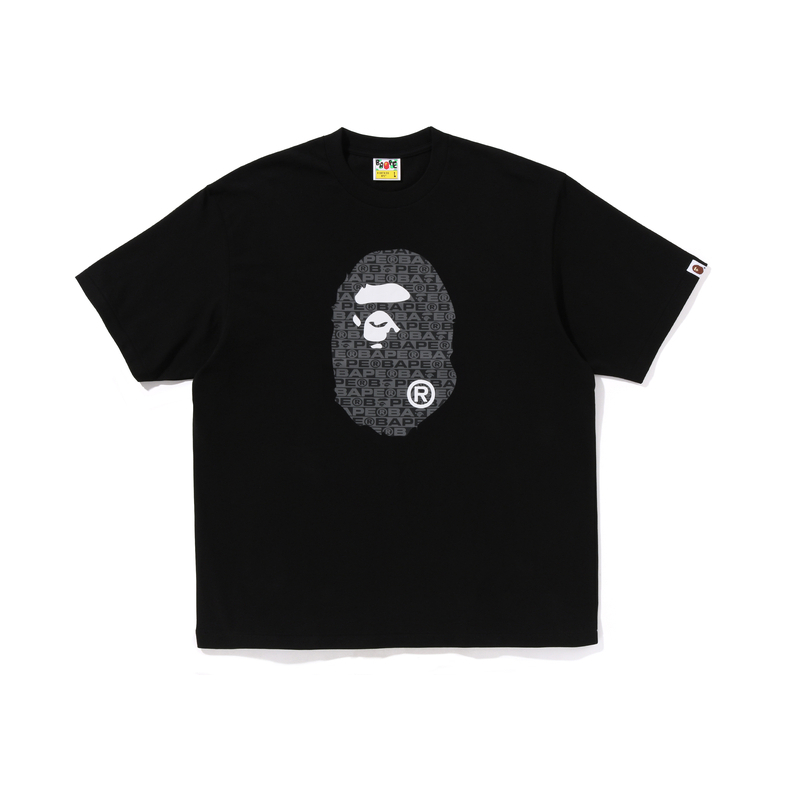 【代購】A BATHING APE Lux Sport Pattern Ape Head Relaxed Fit Tee