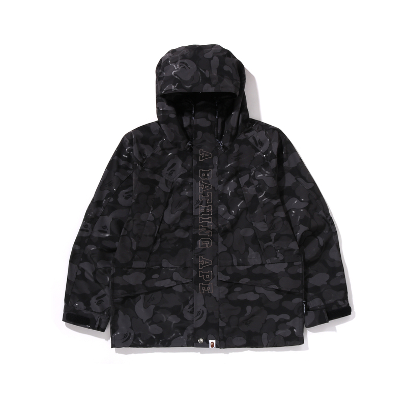 【代購】A BATHING APE Laminated Camo Snowboard Jacket