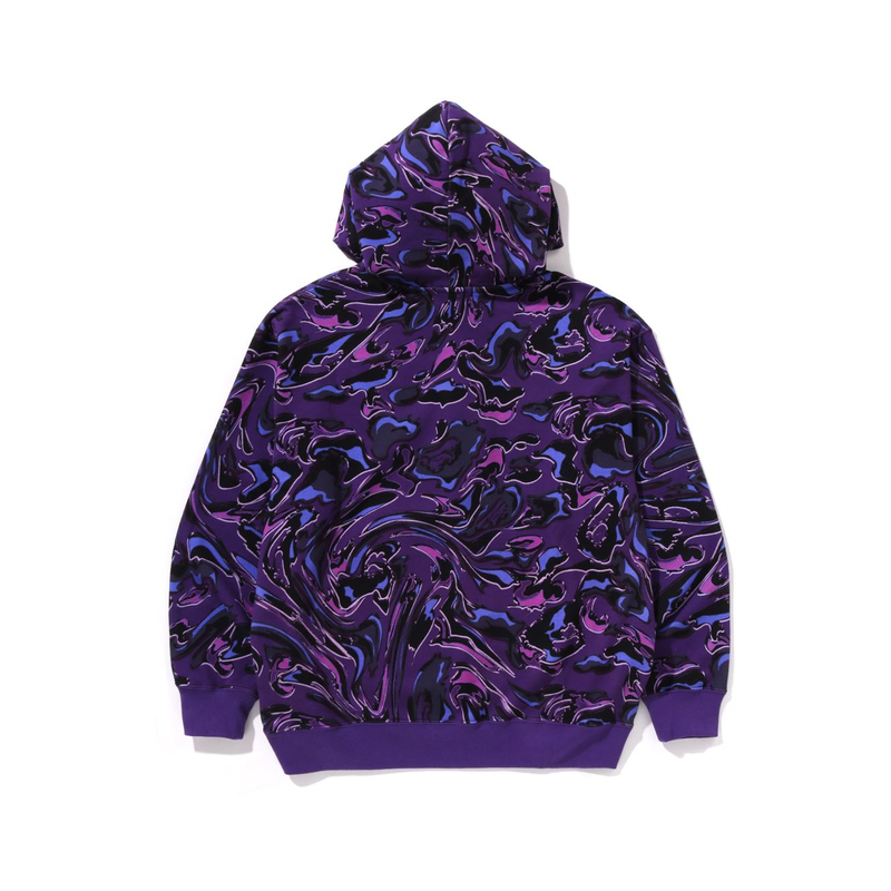 【代購】A BATHING APE Marbling Camo Relaxed Fit Pullover Hoodie