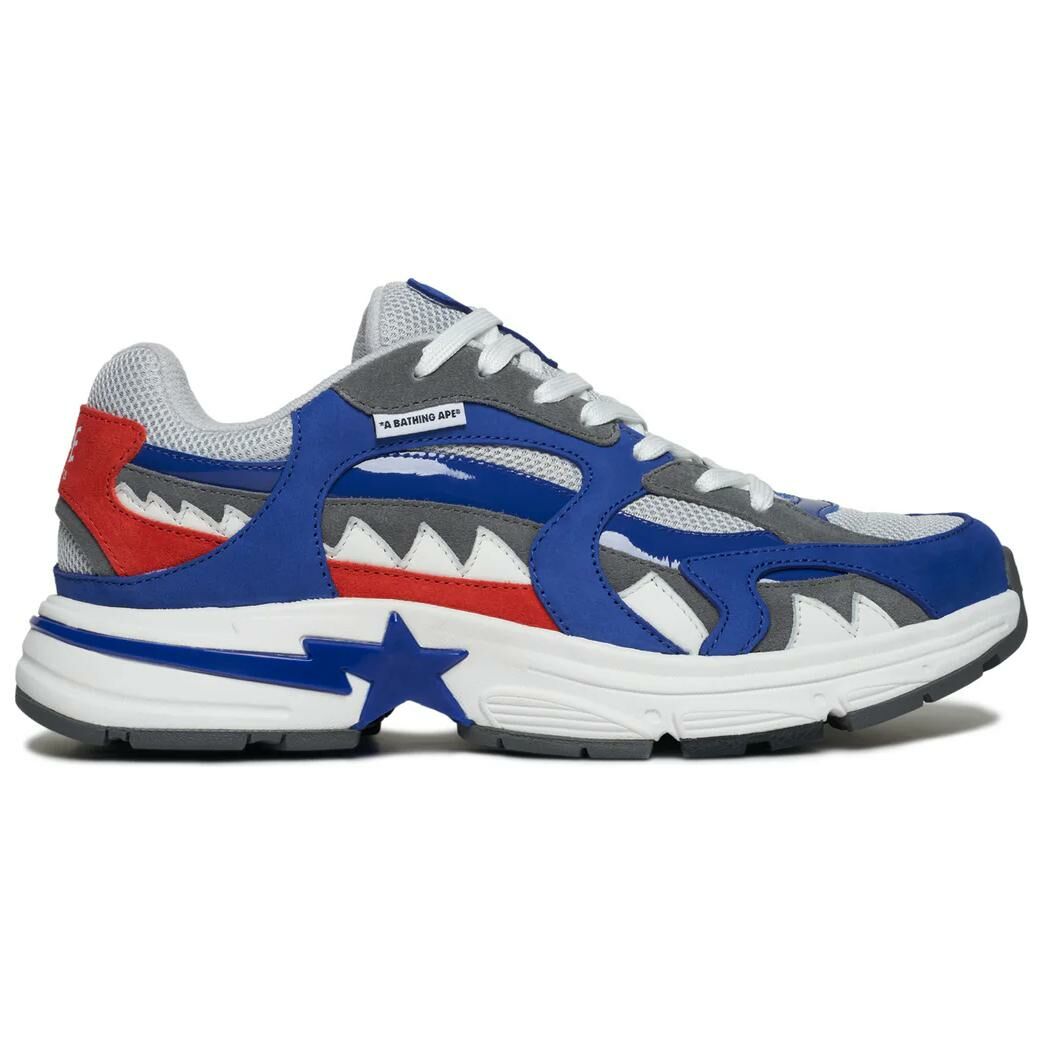 【代購】A BATHING APE Low Top Casual Shoes Men's White Blue
