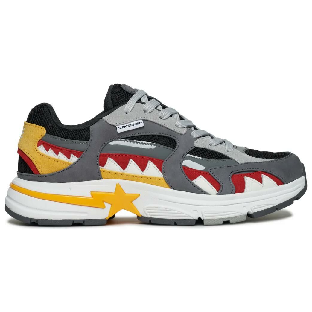 【代購】A BATHING APE Abrasion Resistant Low Top Casual Shoes Men's Gray