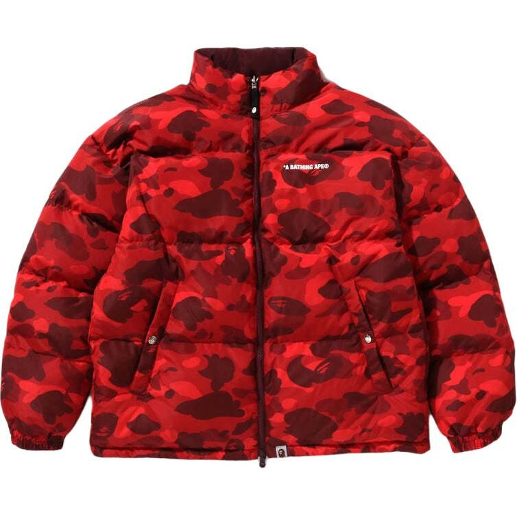 【代購】A BATHING APE Color Camo Reversible Down Jacket