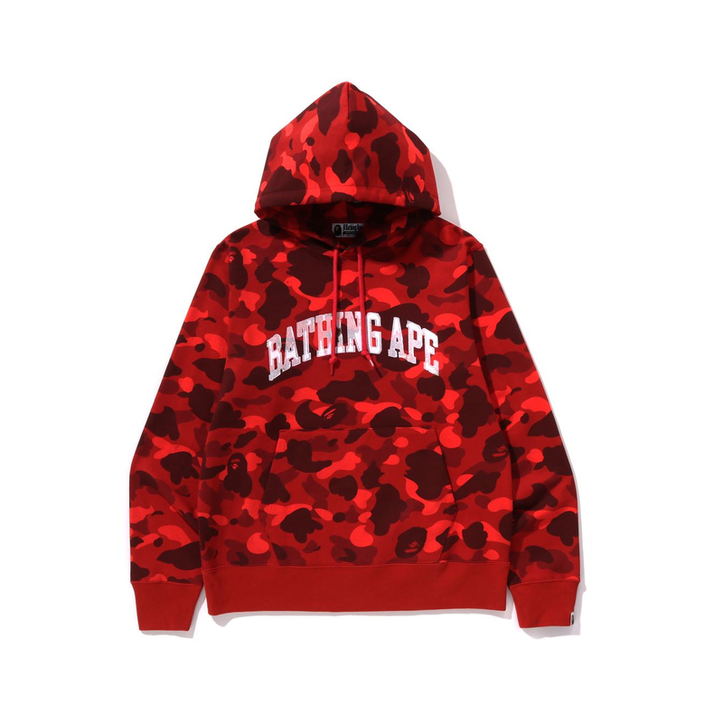 【代購】A BATHING APE Color Camo Damage Wide Pullover Hoodie