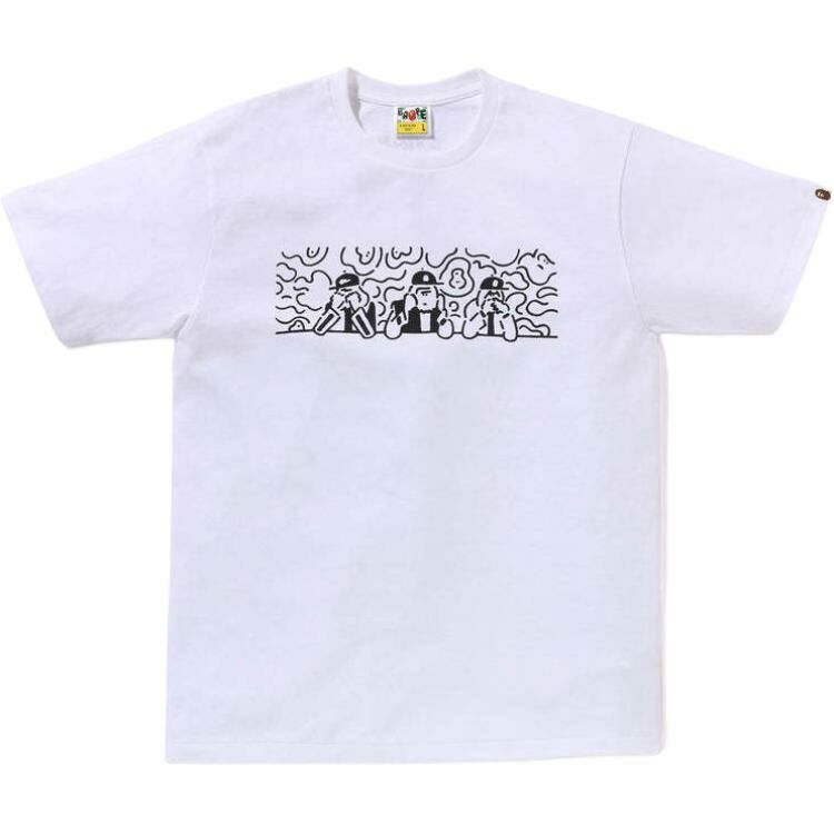 【代購】A BATHING APE GALLERY™ TOKYO Collaboration T-Shirts Unisex White
