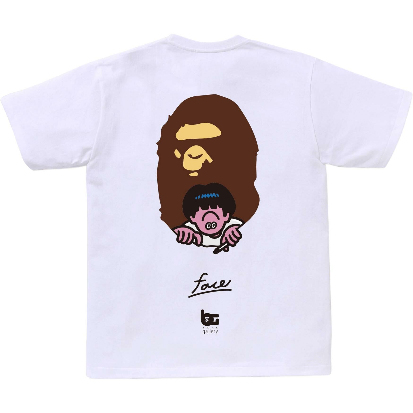 【代購】A BATHING APE Gallery X Face Oka Tee