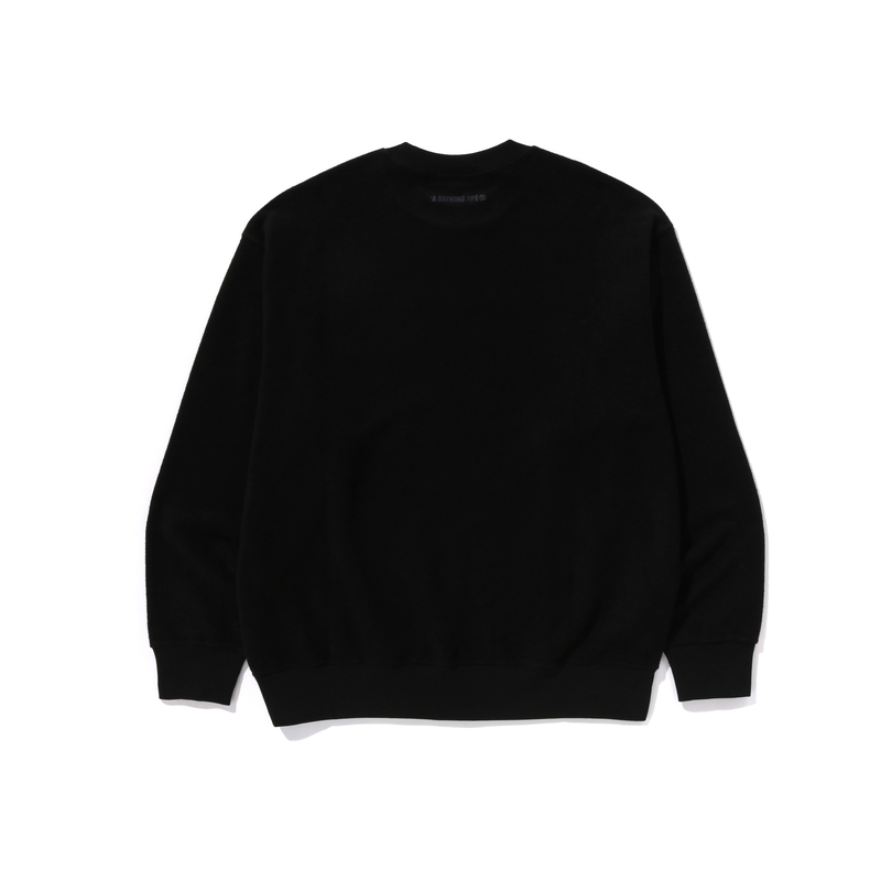 【代購】A BATHING APE Bathing Ape Logo Relaxed Fit Crewneck Sweatshirt