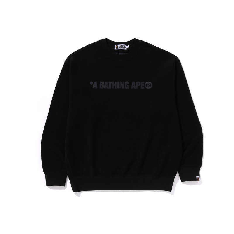 【代購】A BATHING APE Bathing Ape Logo Relaxed Fit Crewneck Sweatshirt