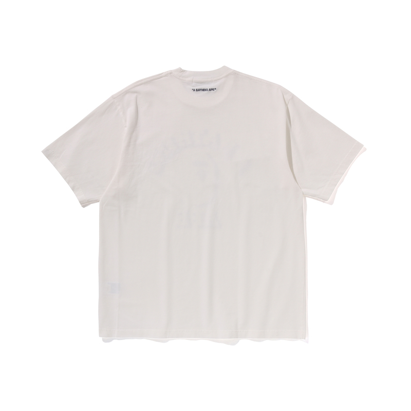 【代購】A BATHING APE Garment Dye Spray Print College Relaxed Fit Tee