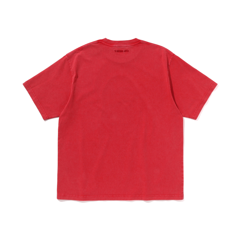 【代購】A BATHING APE Garment Dye Rhinestone Ape Head Relaxed Fit Tee