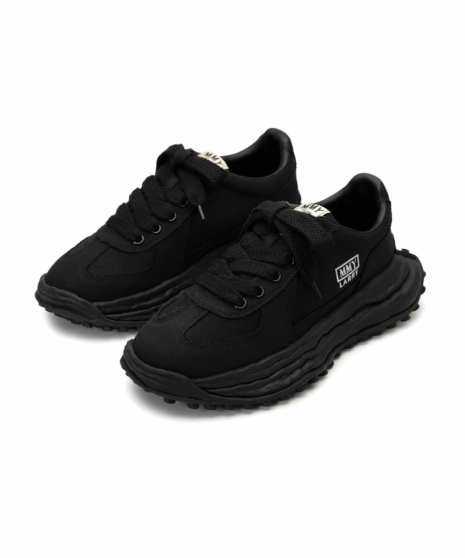 現貨|Mihara Yasuhiro LARRY OG Sole Canvas Low Triple Black
