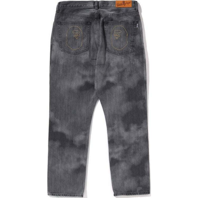 【代購】A BATHING APE SS25 Jeans Men Black