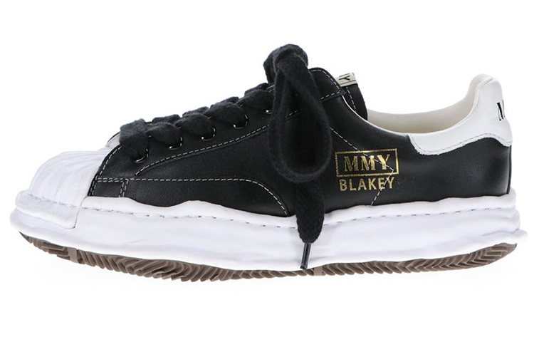【代購】MIHARA YASUHIRO Blakey Og Sole Leather Low Black