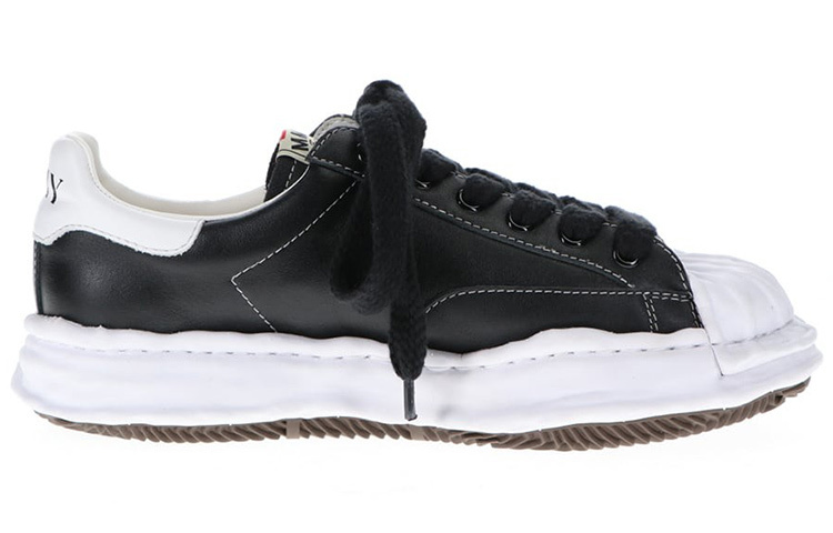 【代購】MIHARA YASUHIRO Blakey Og Sole Leather Low Black