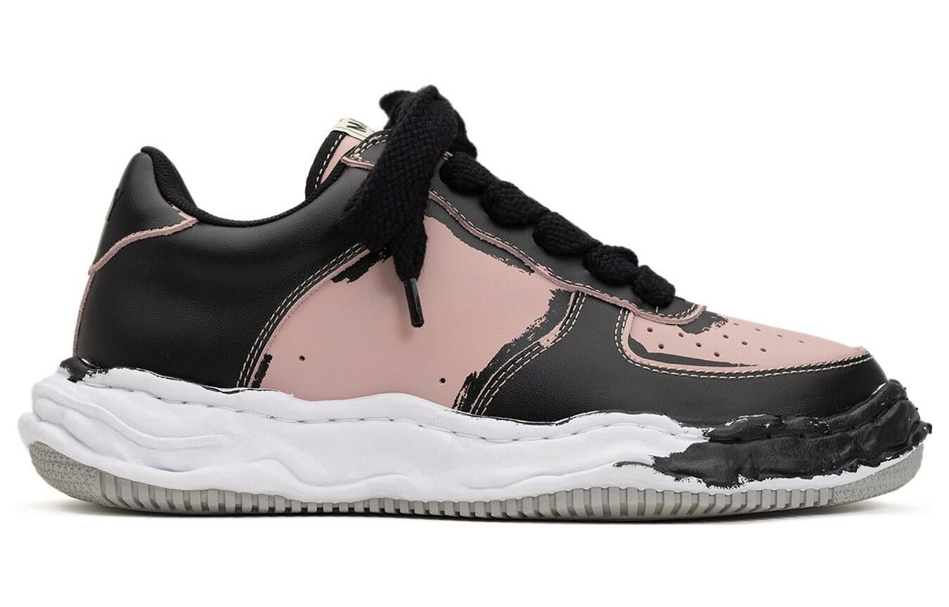 【代購】MIHARA YASUHIRO Logo patch Faded effect Sneakers