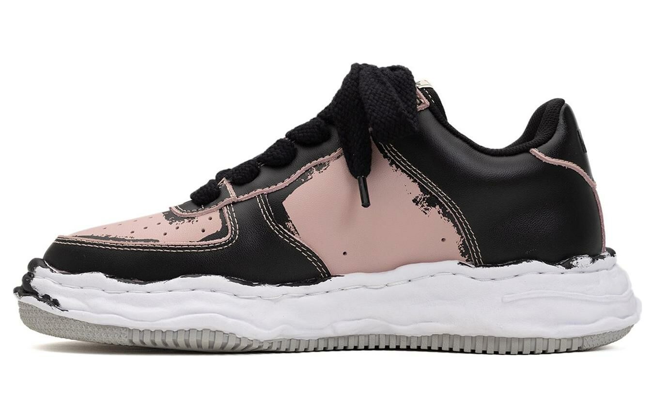 【代購】MIHARA YASUHIRO Logo patch Faded effect Sneakers