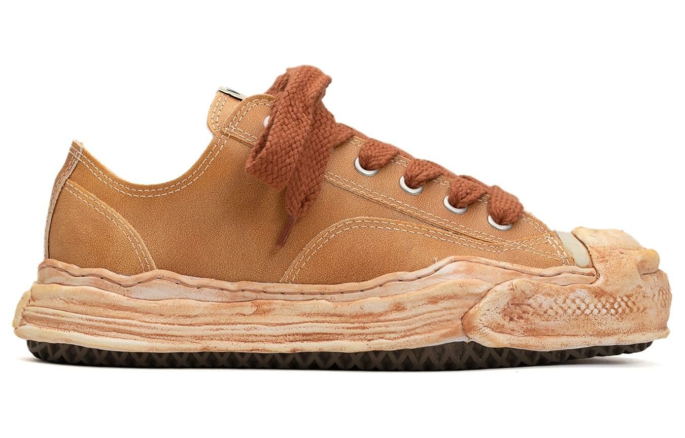【代購】MIHARA YASUHIRO Hank Distressed Low Top Sneakers