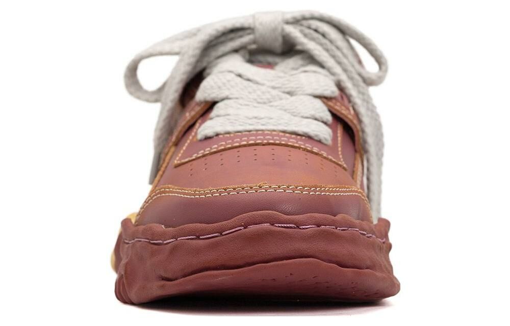 【代購】MIHARA YASUHIRO Parker Faded effect Leather Sneakers