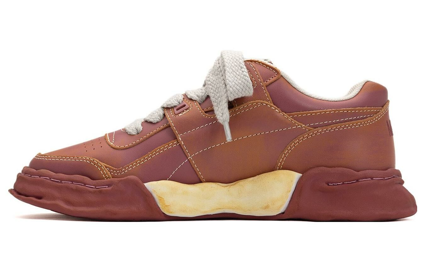 【代購】MIHARA YASUHIRO Parker Faded effect Leather Sneakers