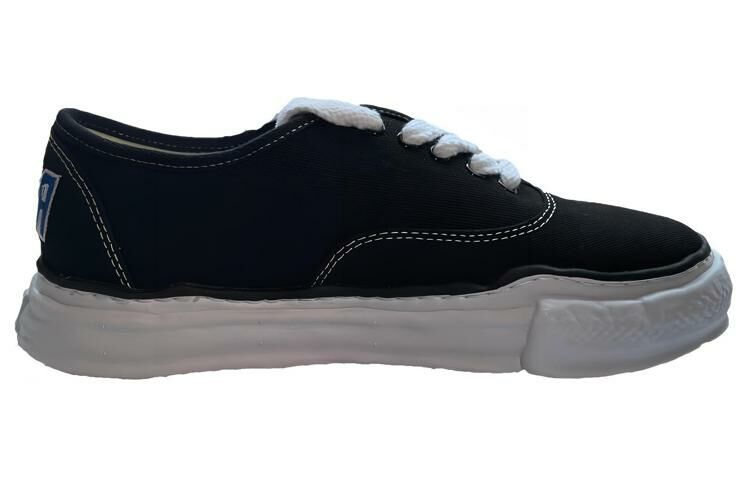 【代購】MIHARA YASUHIRO Baker Low-Top Skateboard Shoes Unisex Black