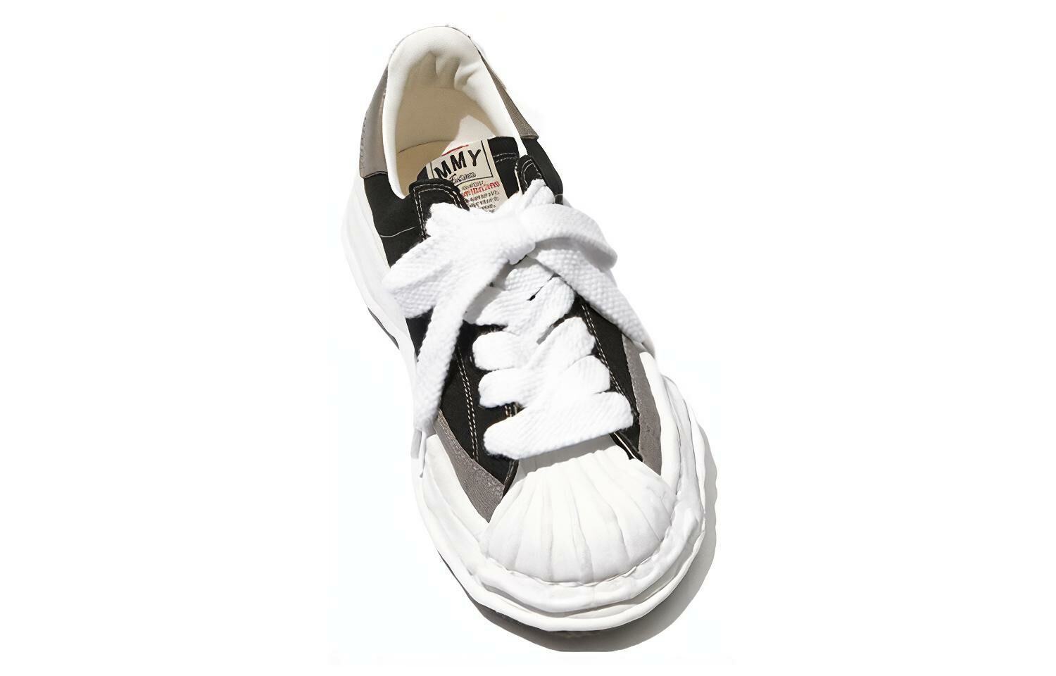 【代購】EXI.T x MIHARA YASUHIRO Blakey Skateboard Shoes Men's Black White