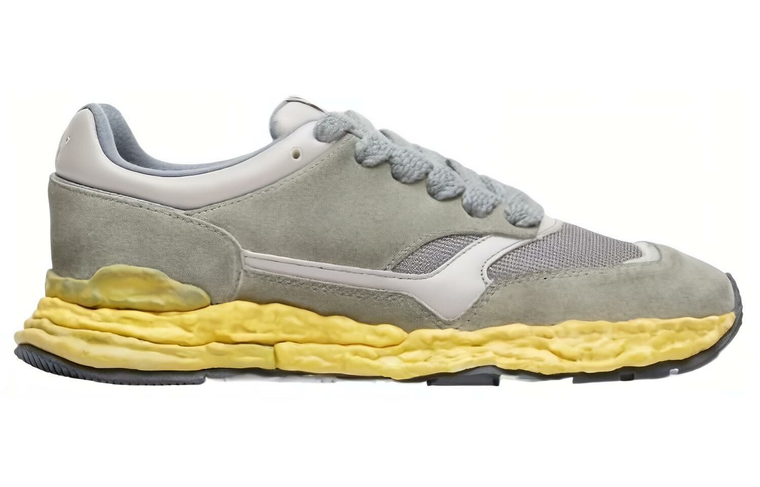 【代購】MIHARA YASUHIRO George Panelled Suede Sneakers