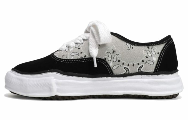 【代購】MIHARA YASUHIRO Baker OG Sole OX Stylish Skateboarding Shoes Unisex Black White