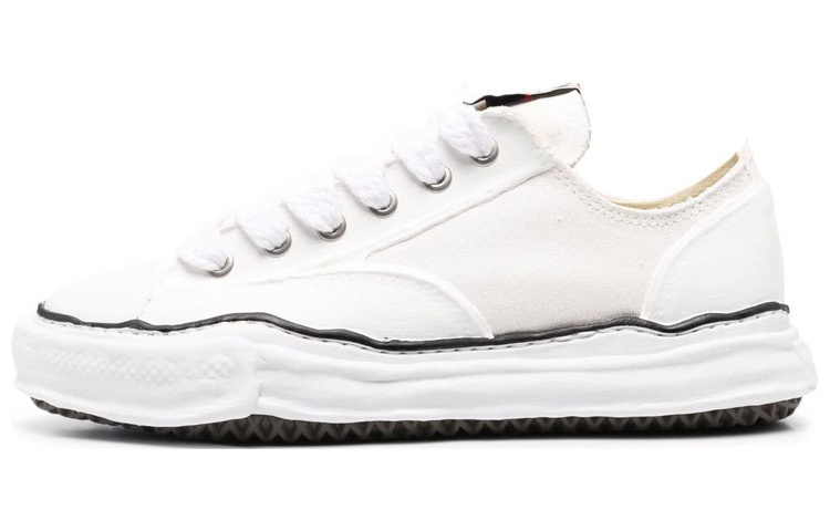 【代購】MIHARA YASUHIRO Dissolve Shoes Low-Top Skateboard Shoes Unisex White