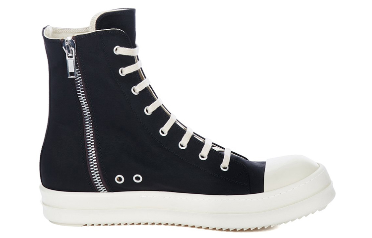 【代購】RICK OWENS DRKSHDW Fogachine Hi Pentagram Embroidery Black Milk