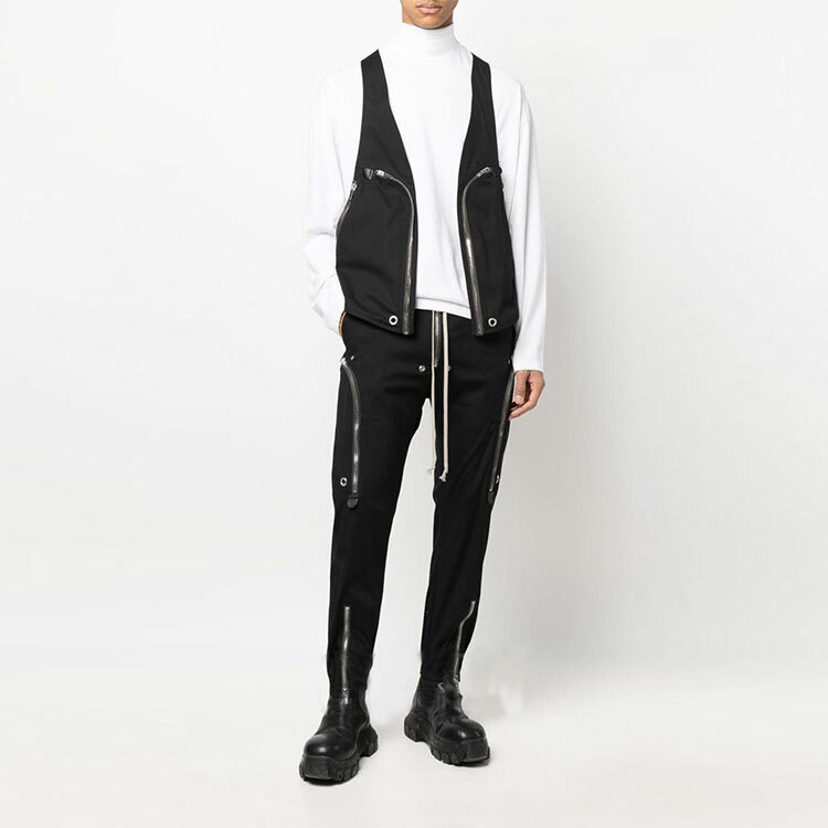 【代購】RICK OWENS Drawstring Zipped Trousers