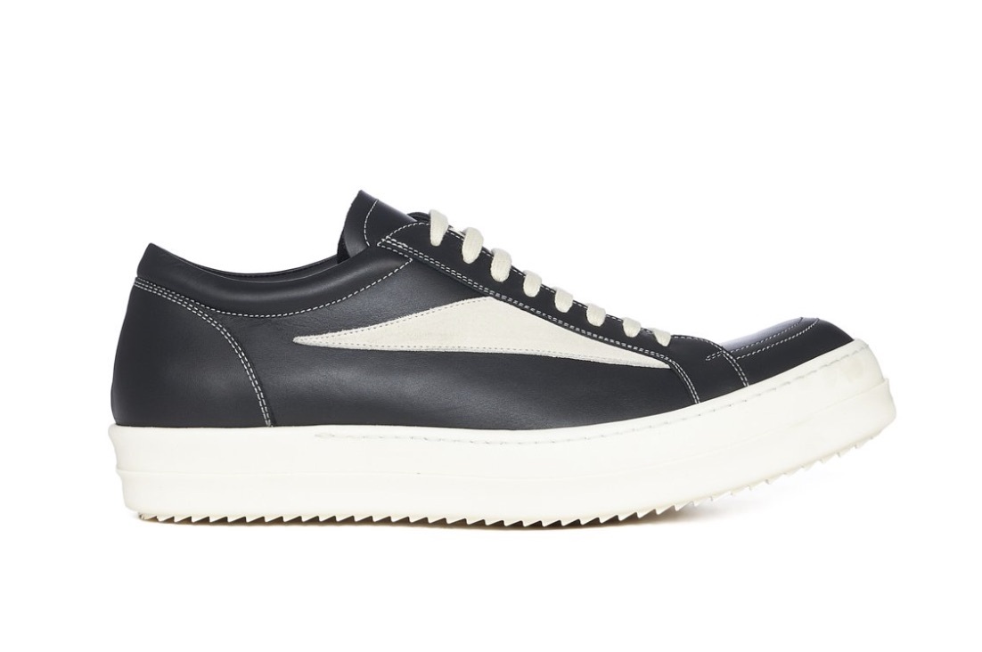 【代購】RICK OWENS Lace-up Leather Sneakers
