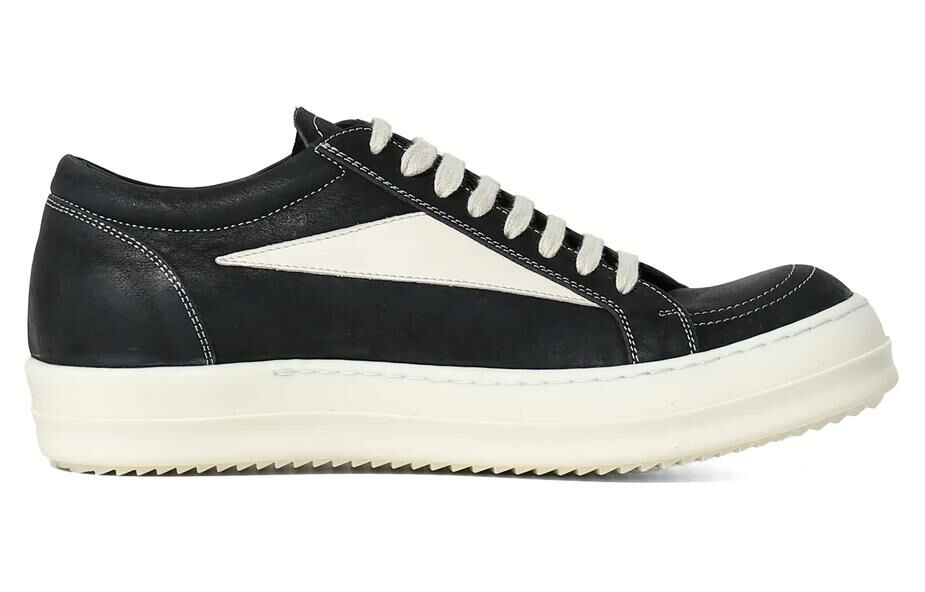 【代購】RICK OWENS Lidor Vintage Sneaks Black Milk