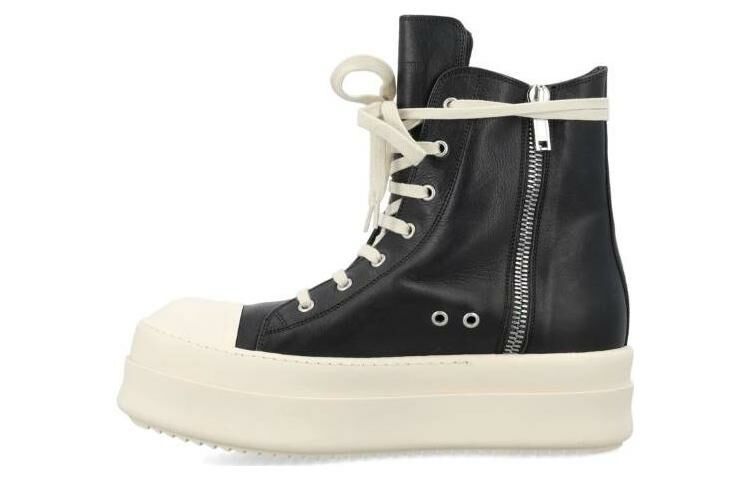 【代購】RICK OWENS Luxor Runway Mega Bumper Ramones Black Milk FW23