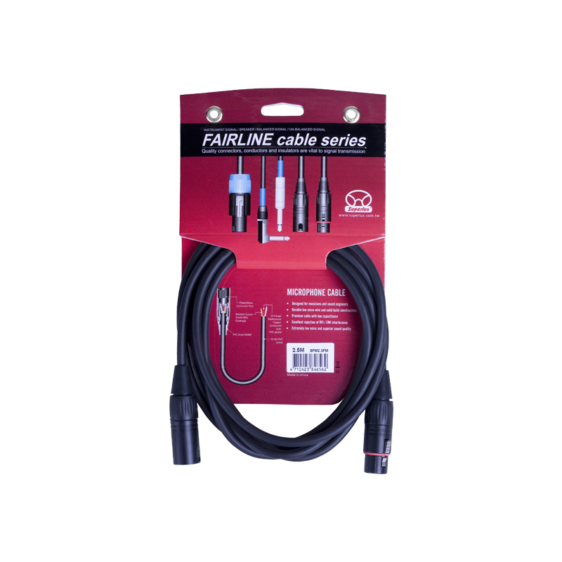 Superlux SFMFM 麥克風線 平衡式訊號線