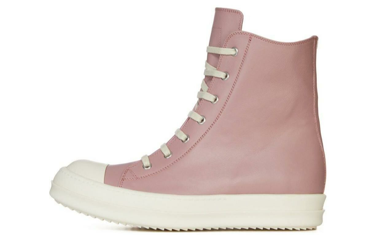 【代購】RICK OWENS Lace-up Leather Sneakers