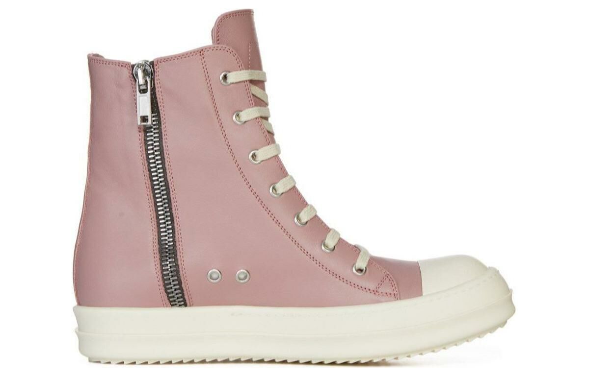 【代購】RICK OWENS Lace-up Leather Sneakers