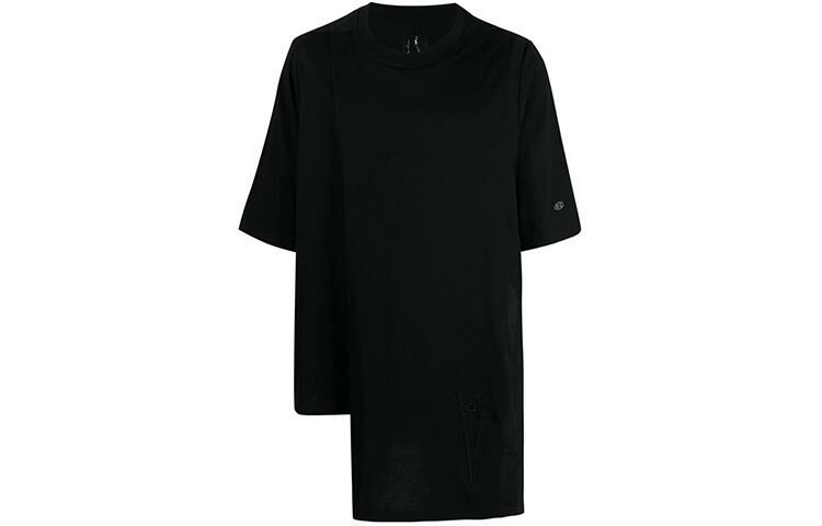 【代購】RICK OWENS Asymmetric Short sleeved T shirt